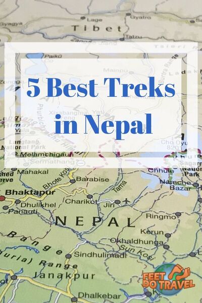 Many hikers believe Nepal has the best treks in the world. If you are heading to Nepal to trek, do you know which route to pick? Annapurna circuit, Mount Everest Base Camp, Manaslu region, Kanchenjunga Region or Upper Mustang? Feet Do Travel help you pick your route from 5 best treks in Nepal. #trek #trekking #hike #hiking #nepal #everest #mounteverest #everestbasecamp #adventure #mountain #travel #travelblog #travelblogger 