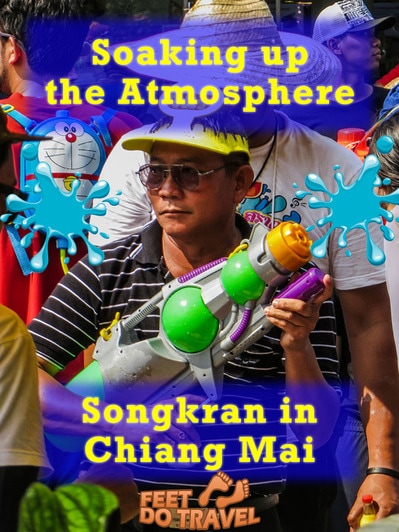 #Songkran Festival celebrates a new year in #Thailand. Any festival is a special occasion - but what if it means spending days either soaking revellers or being soaked? This is a multi-city water fight, and we were at the heart of it in #ChiangMai