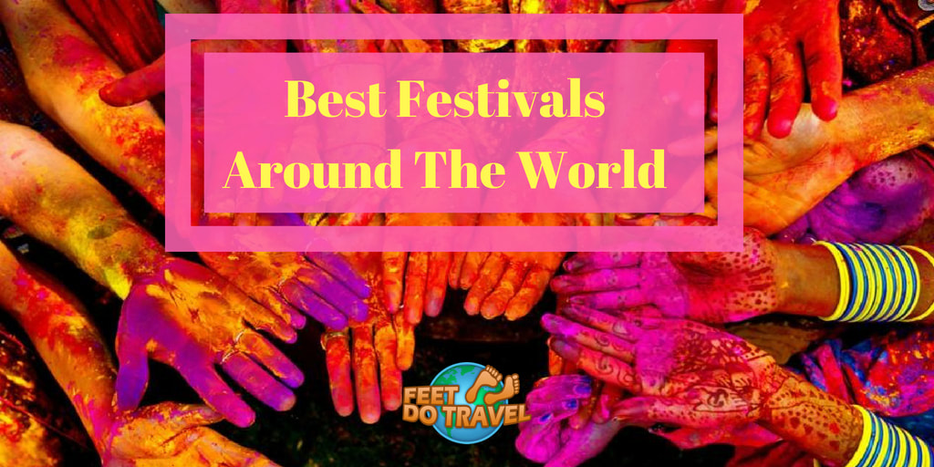 Best Festivals Around the World with Feet Do Travel, Oktoberfest beer festival, Rio Carnival, Glastonbury music festival, Burning Man