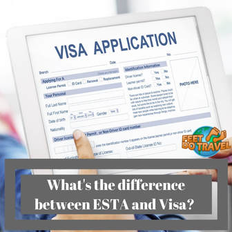 What is the difference between an ESTA and Visa