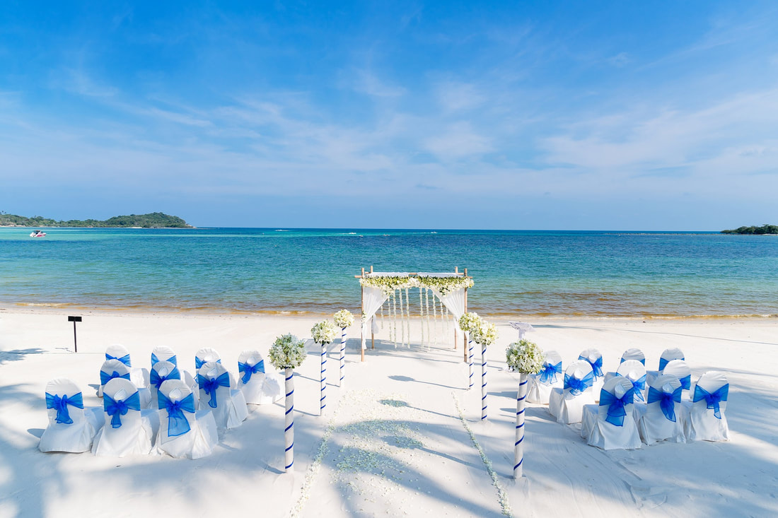6 great wedding destinations in Thailand, Koh Samui, Koh Phi Phi, Krabi, Phuket, Bangkok, Hua Hin, Bangkok, beach wedding, beachfront villa wedding, Feet Do Travel