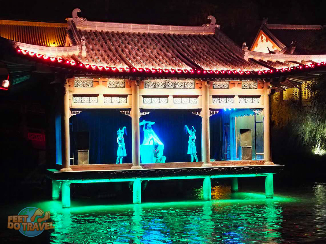 3 days in Guilin and Yangshuo, China, Li River, Limestone Karst hills, Shanghai, Liu San Jie Impression Night Light Show, Reef Flute Cave, Fubo Hill, Cormorant Fishing