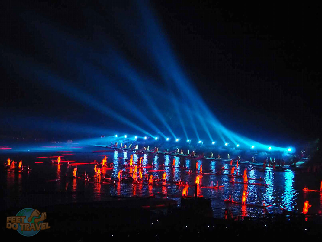 3 days in Guilin and Yangshuo, China, Li River, Limestone Karst hills, Shanghai, Liu San Jie Impression Night Light Show, Reef Flute Cave, Fubo Hill, Cormorant Fishing