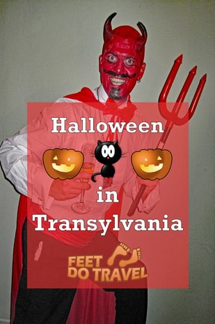 FeetDoTravel spent a spooky Halloween in #Transylvania, omania, the home of Dracula, Vlad “the Impaler” Tepes. Steeped in history, we visited gothic castles, Sibiu, Bran Castle, and partied in the Dracula’s birthplace; the medieval citadel of Sighisoara. Feet Do Travel | #brancastle #sibiu #sighisoara #vlad #europe #travel #travelblog #travelblogger #traveltips #travelling #travelguides #traveladvice 