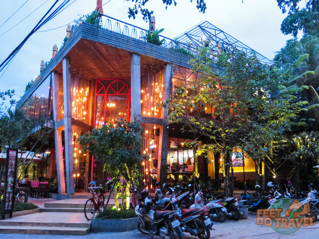 Best rooftop bars and sky lounges in Siem Reap, Cambodia with Feet Do travel
