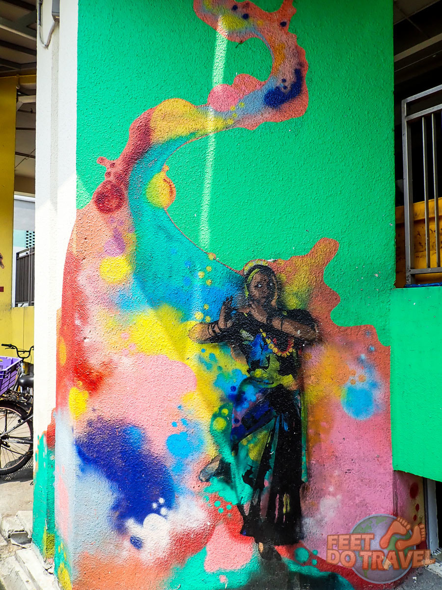 Singapore Street Art, Urban Art, Chinatown Little India, Insta-worthy Mural Art, SG50, Feet Do Travel