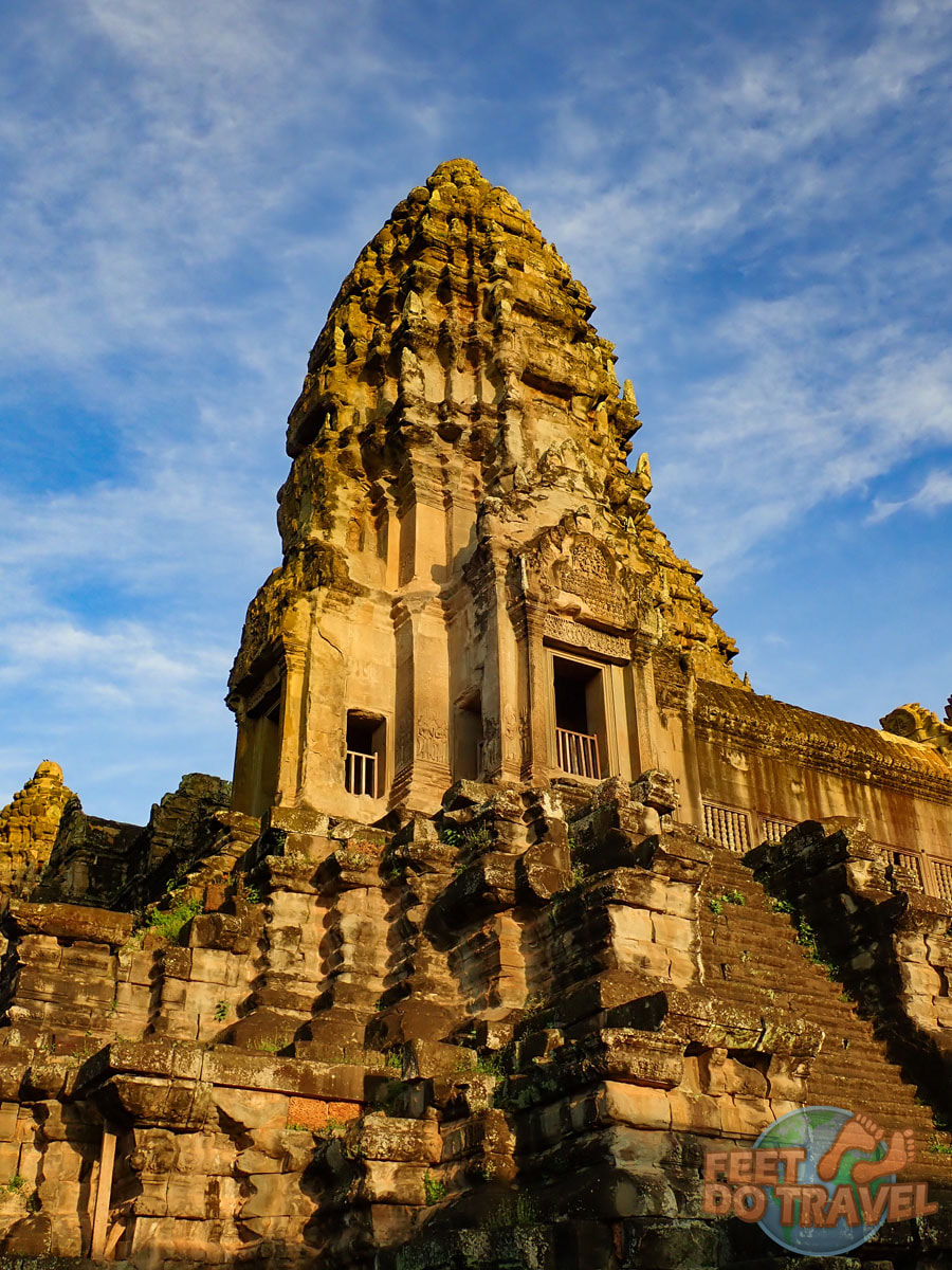 Ultimate guide to Angkor Wat, Cambodia’s Iconic Temples, best temples to visit in Siem Reap, Cambodia, Angkor Wat Sunrise, Lara Croft Tomb Raider Temple Ta Prohm, The Bayon, Temple with many faces, Feet Do Travel