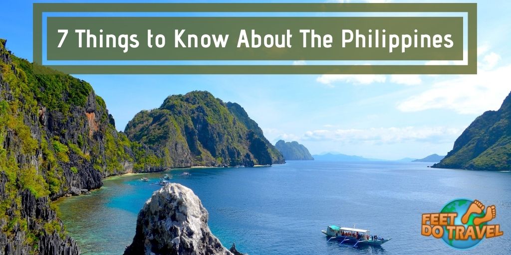 7 Things to know about the Philippines, South East Asia, tropical islands, ring of fire, volcanoes, rice terraces, giant shoes, beauty pageants, jeepney, Feet Do Travel