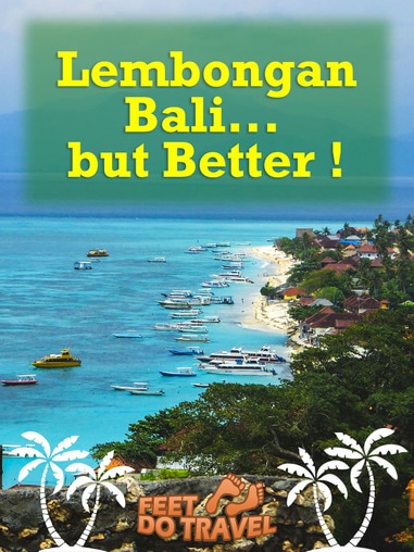 Bali is a beautiful location and a place on most peoples travel list. But what if you could find a place and that is like Bali used to be, with less tourists and a more relaxed feel? Lembongan is just that!! Find out how FeetDoTravel found this little slice of travel heaven.