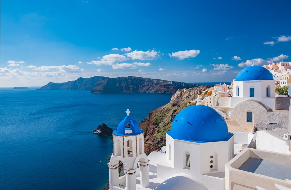 Best places to visit in Greece, Athens, Santorini, Corfu, Feet Do Travel